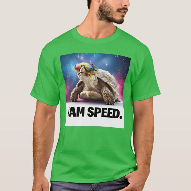 Ich bin Speedurtle Freunde T-Shirt (Vorderseite)