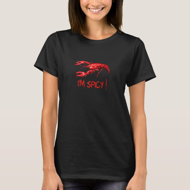 ICH BIN SPICY! Funny Cajun Crawfish Tank Top (Vorderseite)