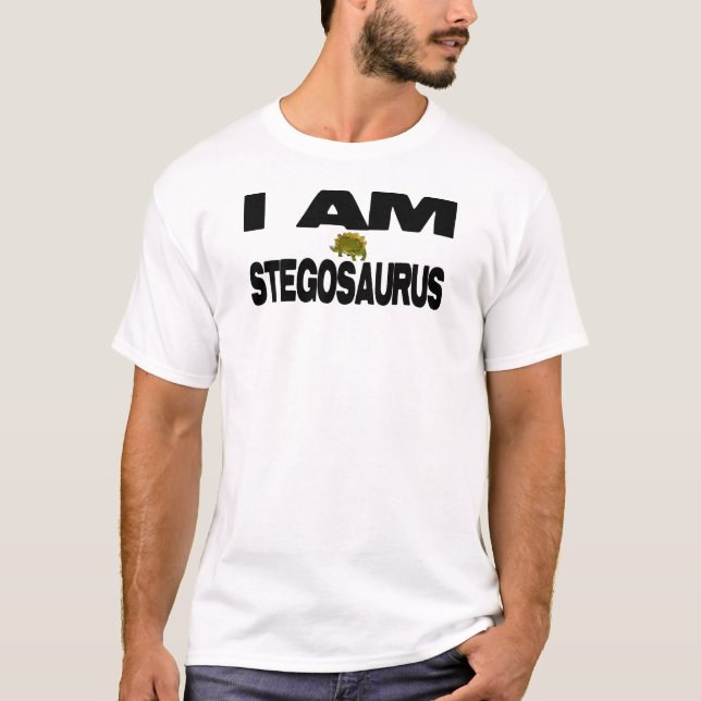 Ich bin Stegosaurus T-Shirt (Vorderseite)