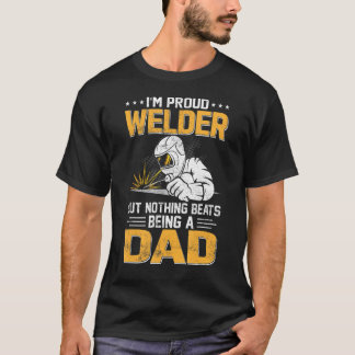 Ich bin stolz auf den Welder Vater Welding Welders T-Shirt