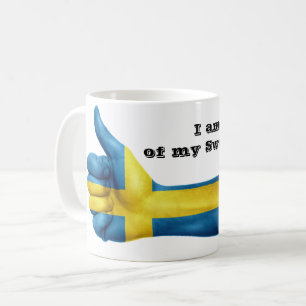 Ich bin stolz auf meine schwedischen Wurzeln Kaffeetasse