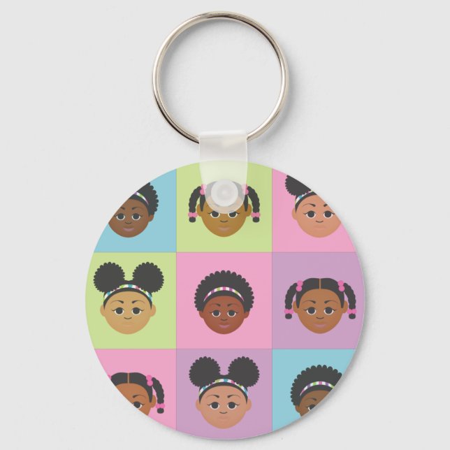 Ich bin stolz, dass ich natürlich bin! schlüsselanhänger (Vorderseite)