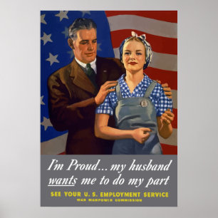 Ich bin stolz… Mein Ehemann will mich, um mein Poster