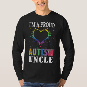 Ich bin stolz, Onkel Puzzle Special Autismus Aware T-Shirt