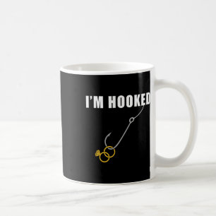 Ich bin süchtig Verlobungsring Heiratsantrag Fishi Kaffeetasse