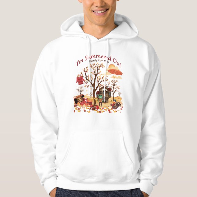 Ich bin Summered heraus, das zum Fall - Hoodie (Vorderseite)