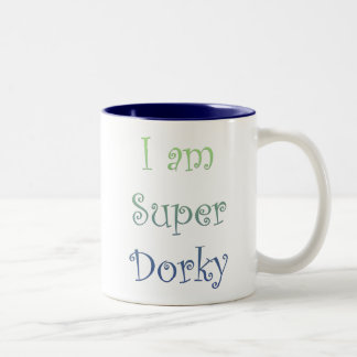 Ich bin superDorky Zweifarbige Tasse
