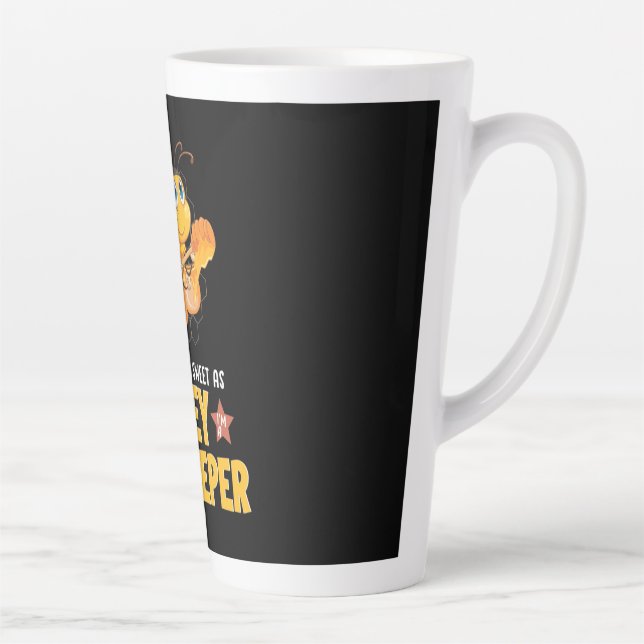 Ich bin süß als Honigbienenhalter Milchtasse (Rechts)