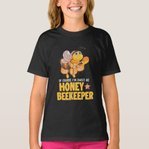 Ich bin süß als Honigbienenhalter T-Shirt