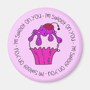 Ich bin süß auf deinem Valentin Magnet