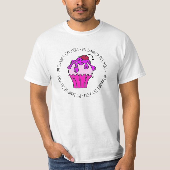 Ich bin süß auf deinem Valentin T-Shirt (Vorderseite)