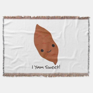 Ich bin süße niedliche kawaii Süßkartoffel Decke