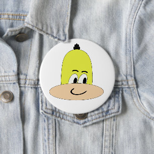 Ich bin Sveety, Einzigartiges Comic, Funny Face Ca Button