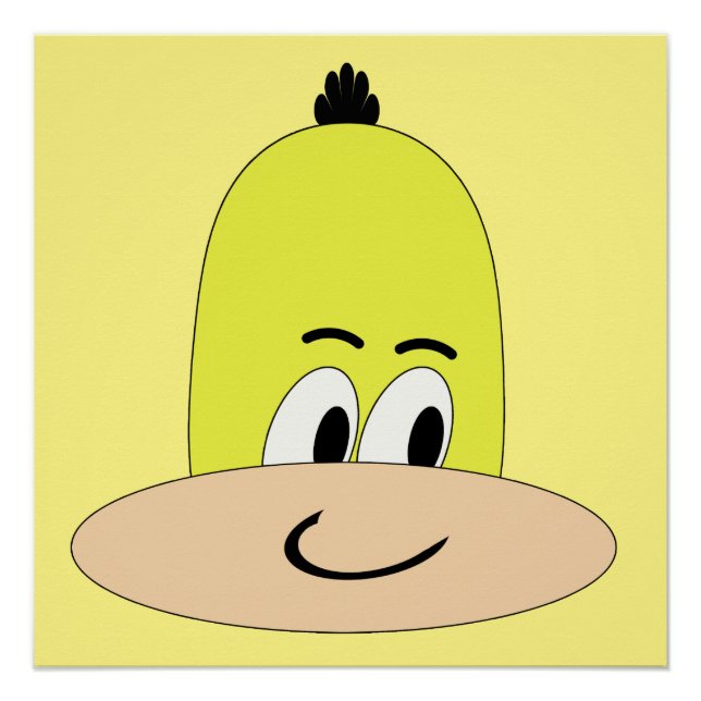 Ich bin Sveety, Einzigartiges Comic, Funny Face Ca Poster (Vorderseite)