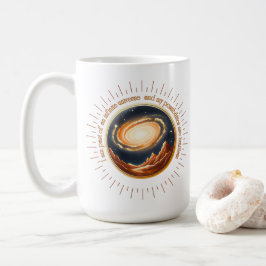 Ich bin Teil eines unendlichen Universums. Kaffeetasse