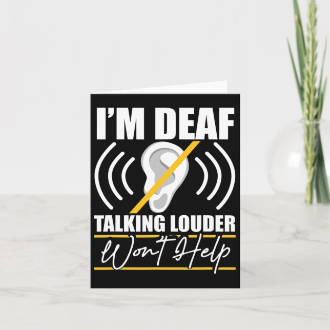 Ich bin tot. Das Gespräch mit Louder wird nicht he Karte (Vorderseite)