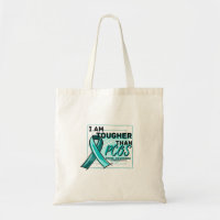 ICH BIN TOUGHER ALS PCOS PCOS AWARENESS Aquamarin 