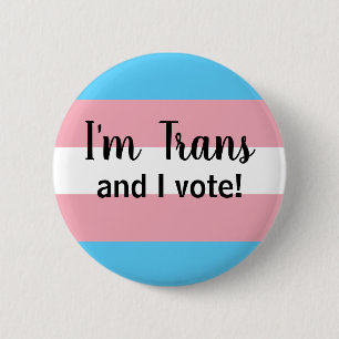 Ich bin Trans und ich stimme Button