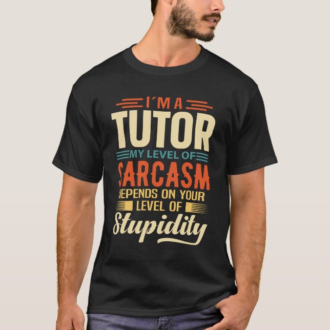 Ich bin Tutor T-Shirt (Vorderseite)
