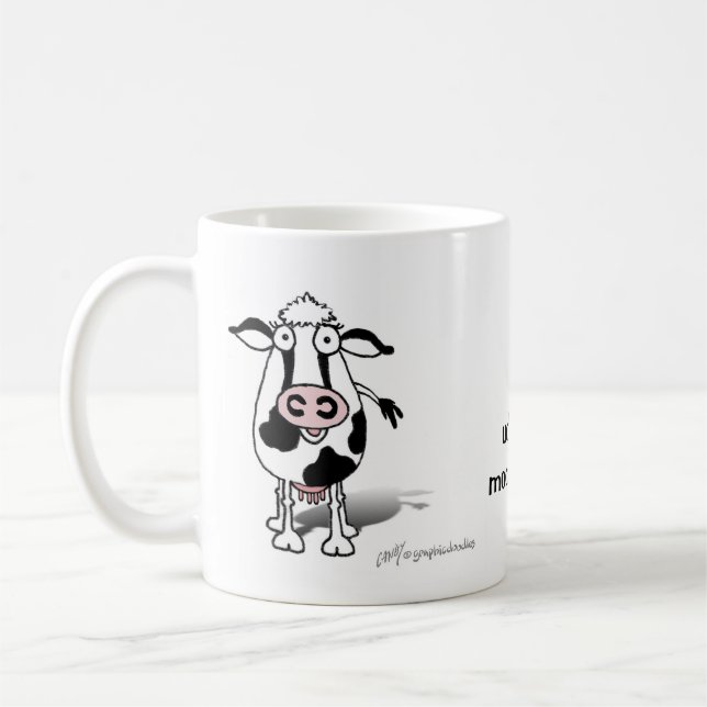 ICH BIN udderly moovelous! Kaffeetasse (Links)