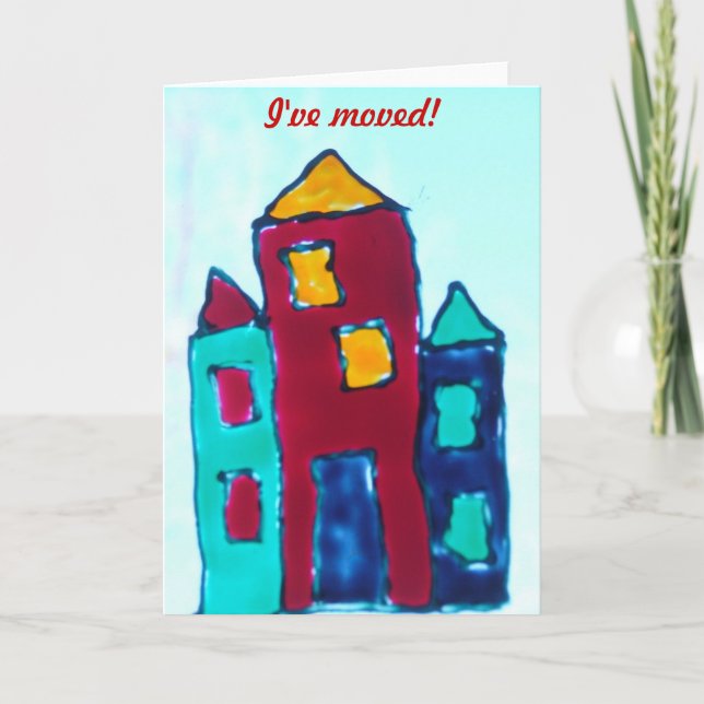Ich bin umgezogen! ankündigung (Vorderseite)