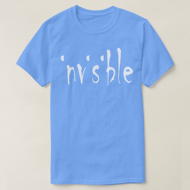 Ich bin unsichtbarer Chronischer Krankheitslöffel  T-Shirt (Design vorne)