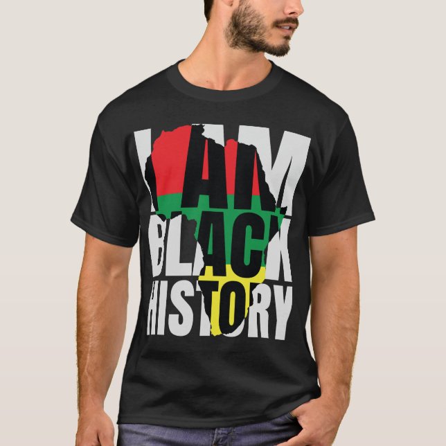 Ich bin unverzichtbar für schwarze Geschichte T-Shirt (Vorderseite)