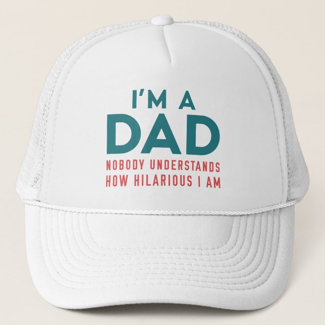 Ich bin Vater Truckerkappe (Vorderseite)