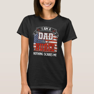 Ich bin Vater und Krankenschwester, nichts interes T-Shirt