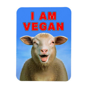 ICH BIN VEGAN MAGNET