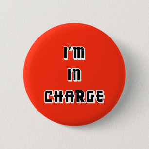 "Ich bin verantwortlicher" Knopf Button