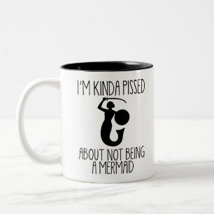 Ich bin verärgert darüber, dass ich keine Meerju Zweifarbige Tasse