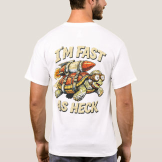 „Ich bin verdammt schnell“ Lustige Schildkröte T-Shirt