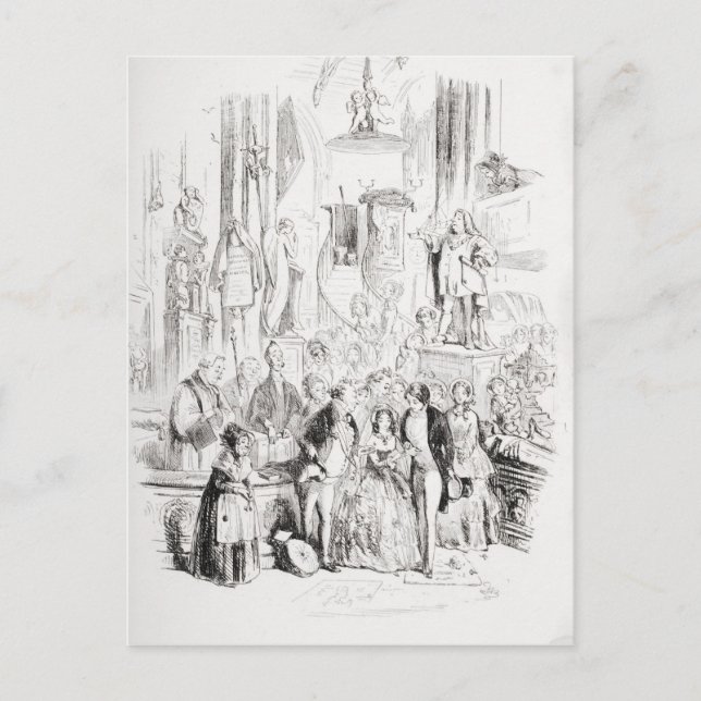 Ich bin Verheiratet Postkarte (Vorderseite)