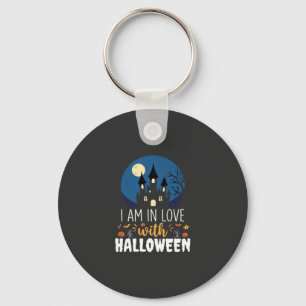 Ich bin verliebt in Halloween Spukschloss_1 Schlüsselanhänger