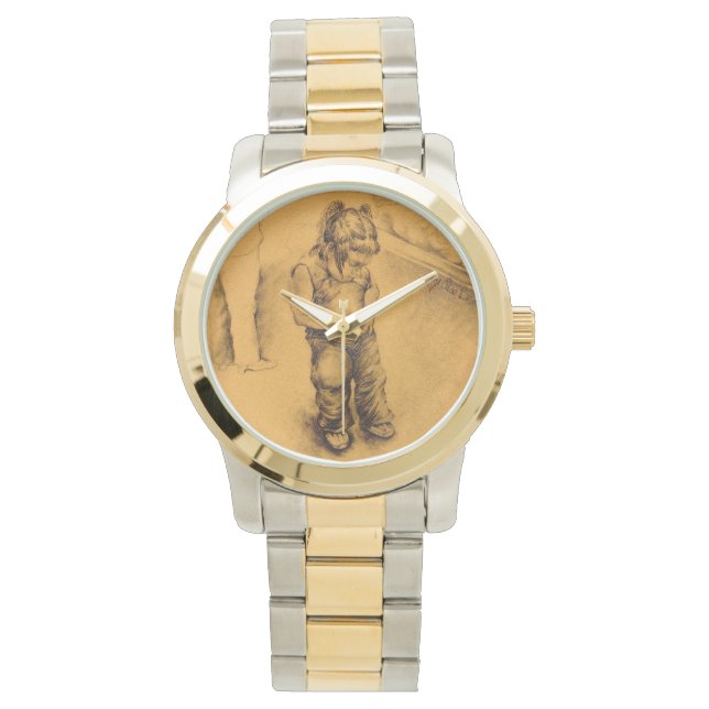 Ich bin verloren in Le Tianguie, Mexiko Armbanduhr (Vorderseite)
