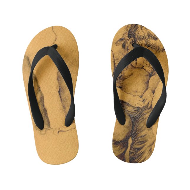 Ich bin verloren in Le Tianguie, Mexiko Kinderbadesandalen (Fußbett)