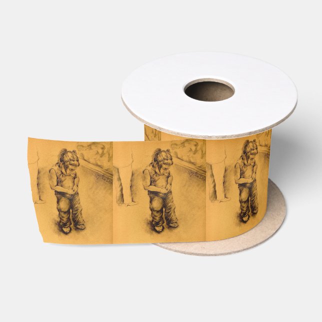 Ich bin verloren in Le Tianguie, Mexiko Satinband (Spule)