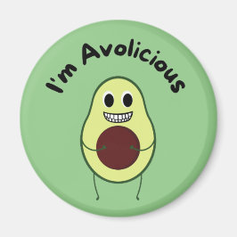 Ich bin vermeidbar - Funny Fruit Pun Magnet