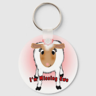 Ich bin Vermisst Ewe Schlüsselanhänger