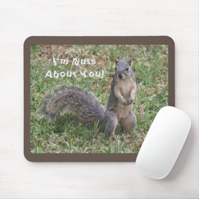Ich bin verrückt nach dir Mousepad (Mit Mouse)