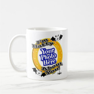 Ich bin verrückt nach dir, verrückte Augen Foto Wh Kaffeetasse