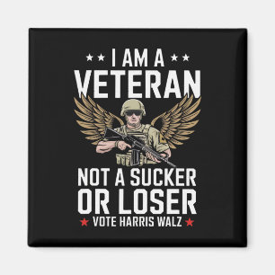 Ich bin Veteran und kein Sucker oder Loser, Harris Magnet