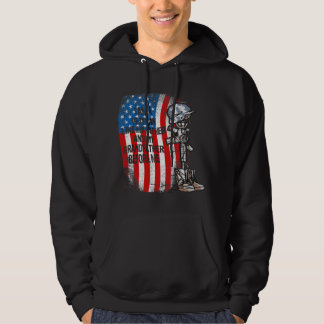 Ich bin Veteran wie mein Vater und mein Großvater Hoodie