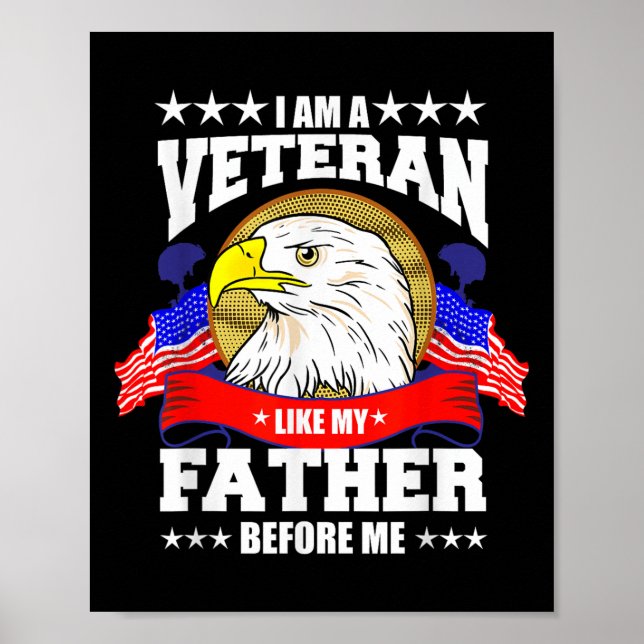 Ich bin Veteran wie mein Vater vor mir Poster (Vorne)