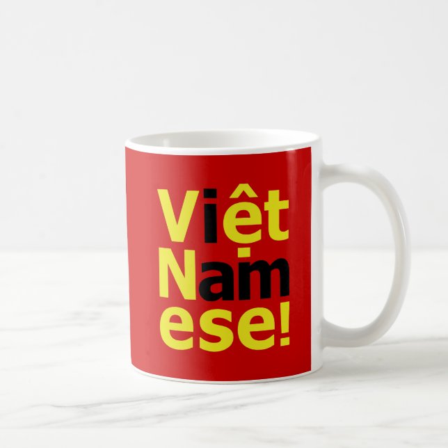 Ich bin Viborett Namese! Kaffeetasse (Rechts)