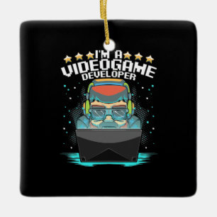 Ich bin Videospielentwickler Keramikornament