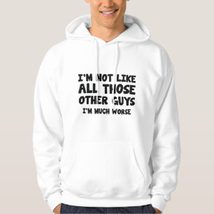 Ich bin viel schlimmer hoodie