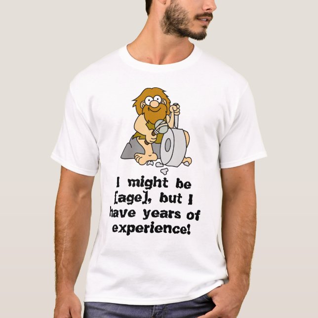 Ich bin vielleicht alt, aber ich habe jahrelange E T-Shirt (Vorderseite)