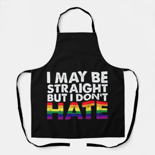 Ich bin vielleicht hetero, aber ich hasse LGBT Gay Schürze